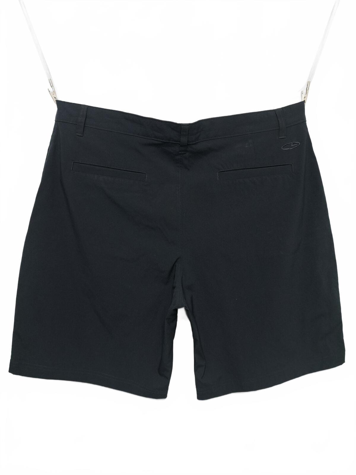 Vintage Champion C9 Black Technical Performance Golf Hiking Gym Shorts Men's W38