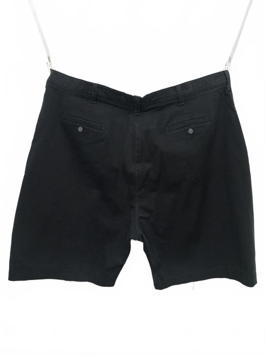 Vintage Lee Chino Shorts Faded Black Comfort Stretch 90s Minimalist 40W