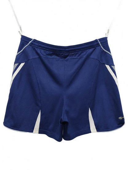 Vintage Adidas Climacool Shorts Navy Blue Three Stripe Football Gym Medium