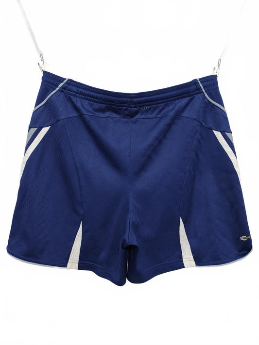 Vintage Adidas Climacool Shorts Navy Blue Three Stripe Football Gym Medium