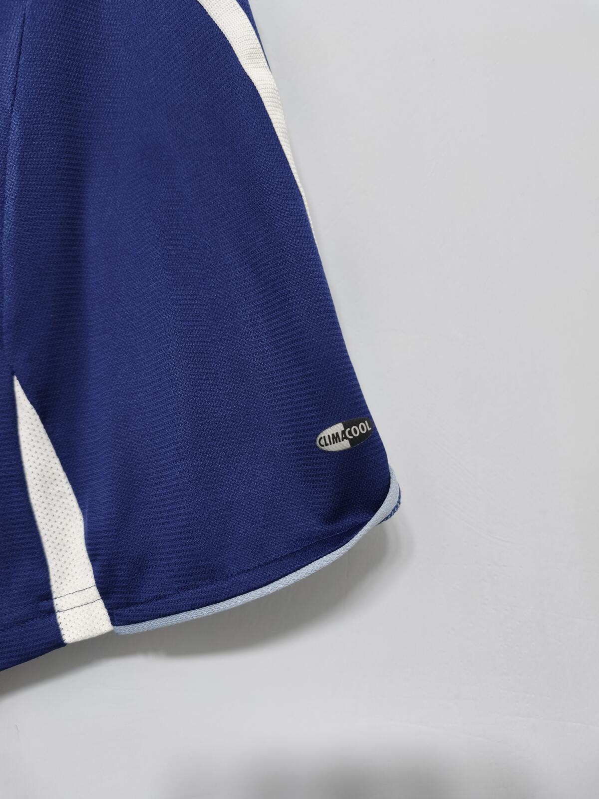 Vintage Adidas Climacool Shorts Navy Blue Three Stripe Football Gym Medium