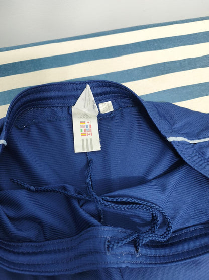 Vintage Adidas Climacool Shorts Navy Blue Three Stripe Football Gym Medium