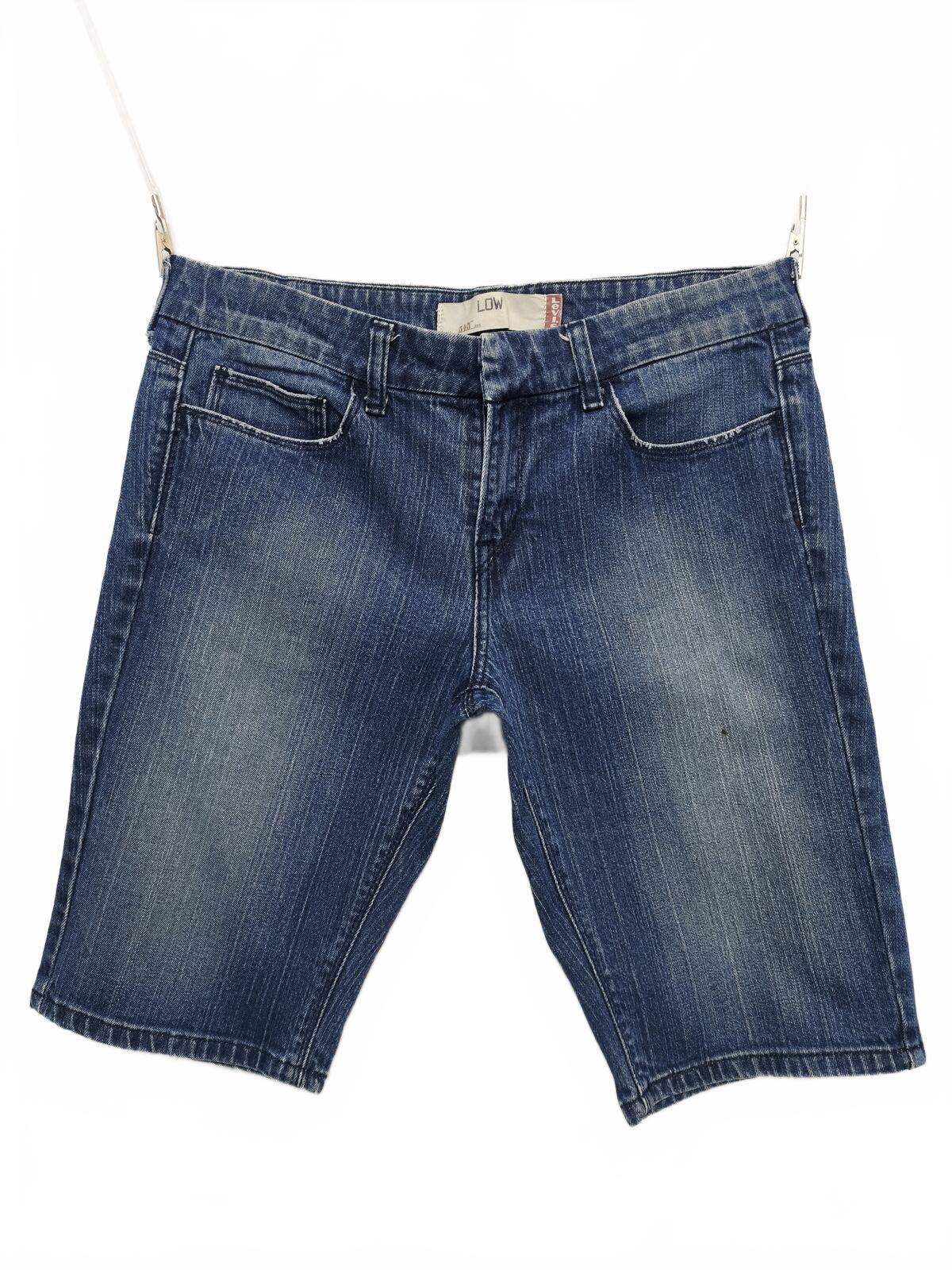 Vintage Levi's 545 Low Rise Blue Denim Jorts Shorts Y2K Skater Retro 32W