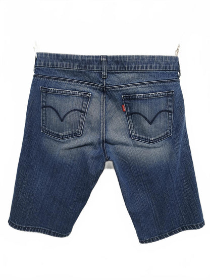 Vintage Levi's 545 Low Rise Blue Denim Jorts Shorts Y2K Skater Retro 32W