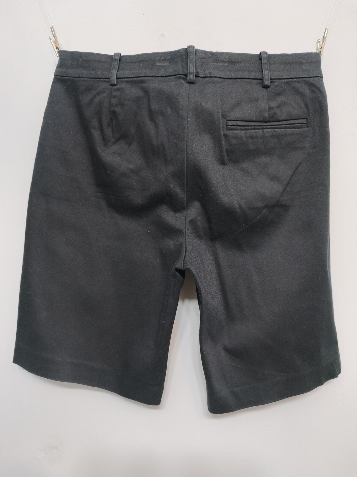Vintage Lauren Ralph Lauren Black Chino Shorts Smart Preppy Money Aesthetic W32