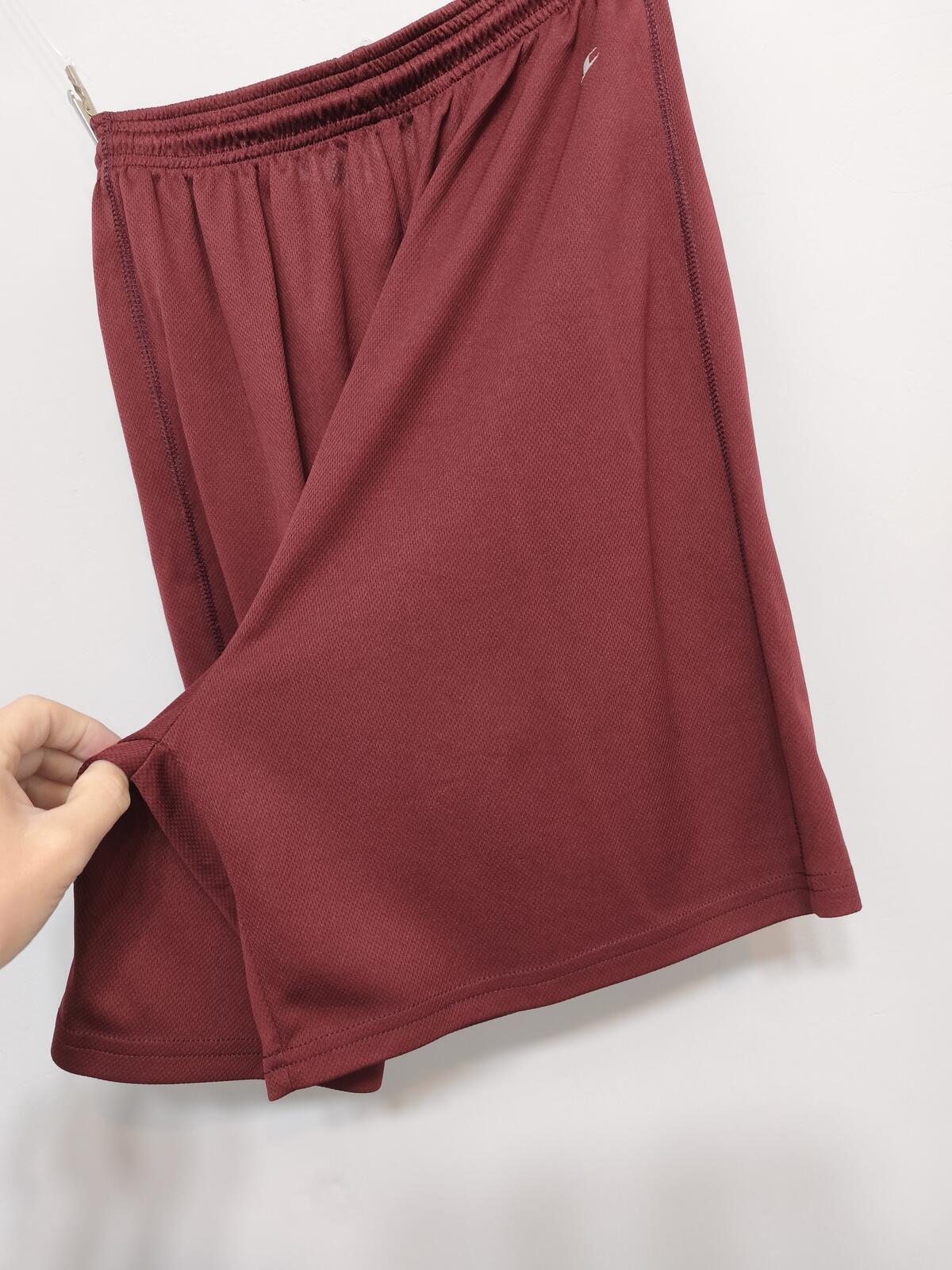 Vintage Champion Burgundy Maroon Gym Shorts 90s Y2K Athletic Sportswear Men's S