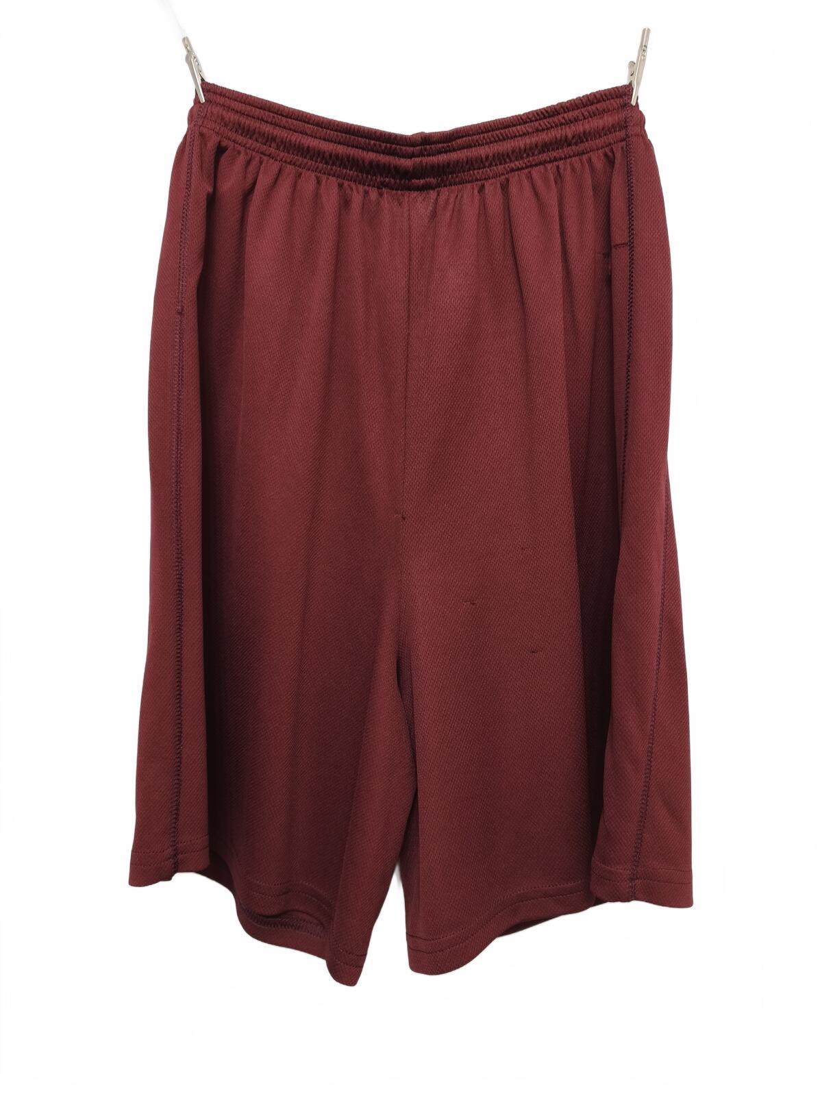 Vintage Champion Burgundy Maroon Gym Shorts 90s Y2K Athletic Sportswear Men's S