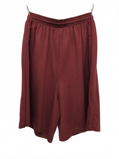 Vintage Champion Burgundy Maroon Gym Shorts 90s Y2K Athletic Sportswear Men's S