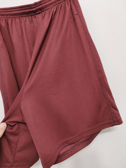 Vintage Champion Burgundy Maroon Gym Shorts 90s Y2K Athletic Sportswear Men's S