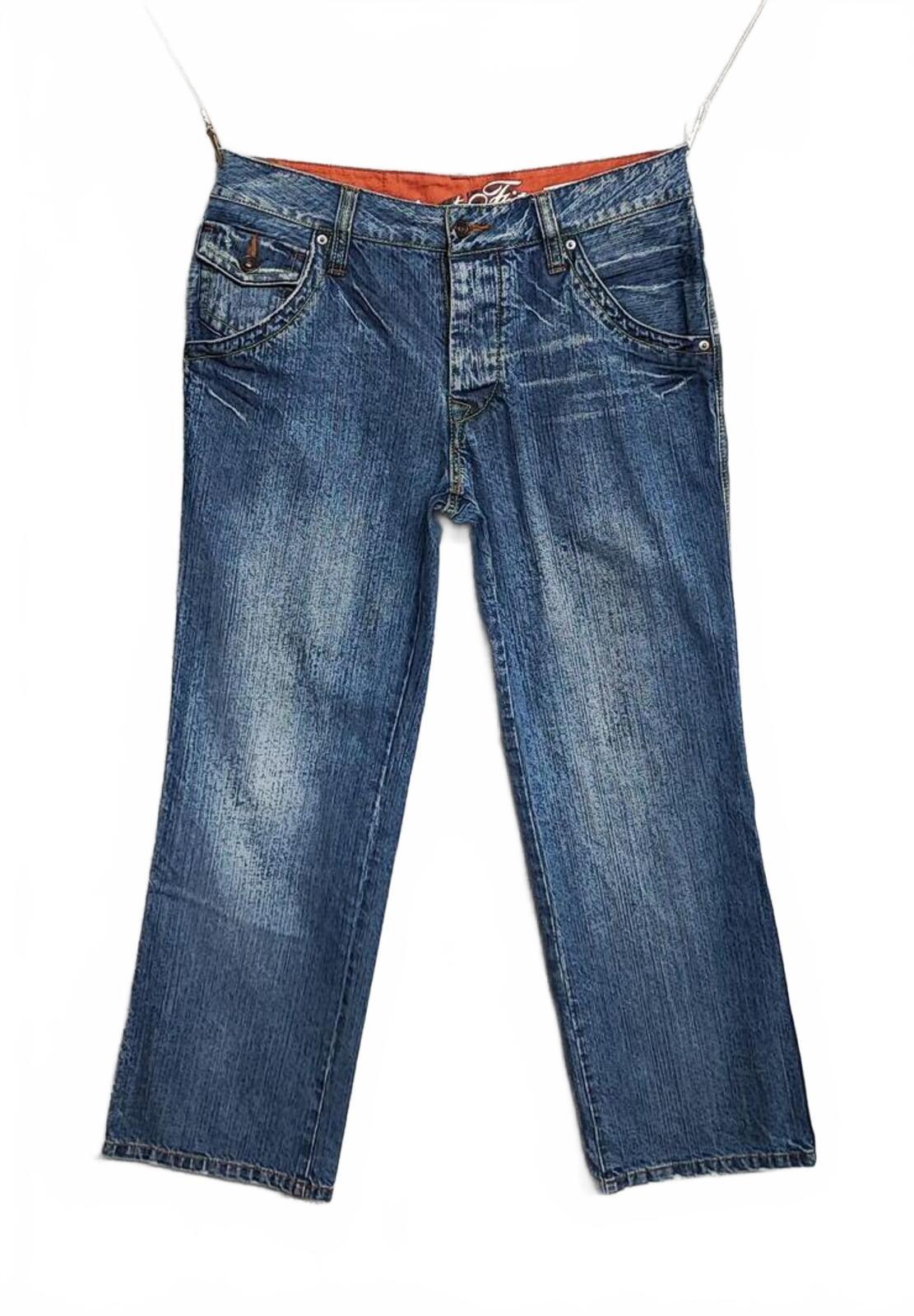 Vintage Next Denims Blue Faded Bootcut Jeans Y2K Indie Skater Men's W33 L30