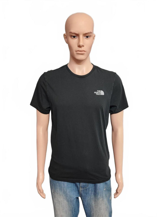 Vintage The North Face Big Back Logo T-Shirt Black White Gorpcore Men's Size M