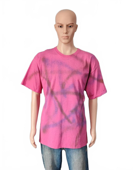 Vintage Fruit of the Loom Morph 2014 Tie Dye T-Shirt Metamorphosis Men's Size L