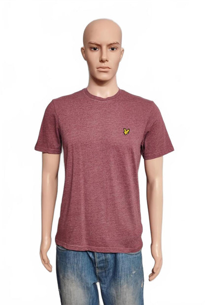 Vintage Lyle & Scott T-Shirt Red Golden Eagle Retro 90s Men's Size Medium M